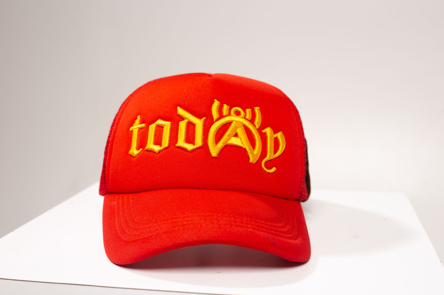 Red “TODAY” Foam Trucker